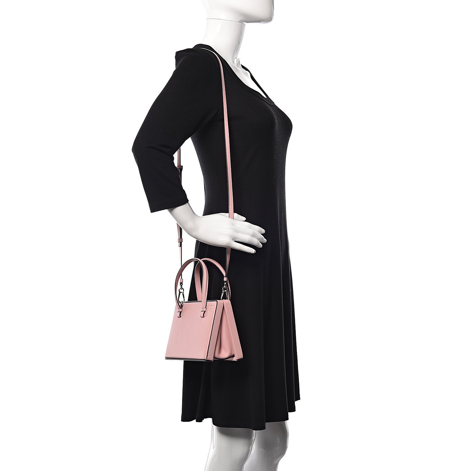 Loewe Calfskin Small Postal Bag Pastel Pink 2 of 27