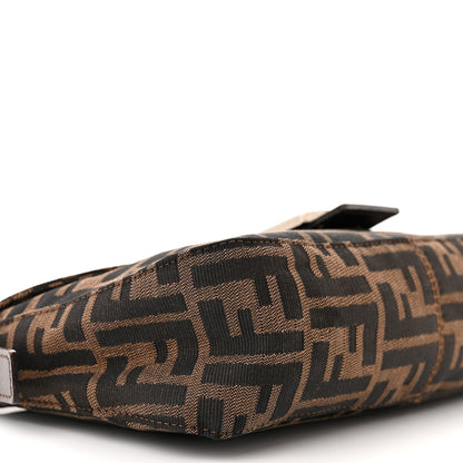 Fendi Zucca Baguette Double Flap Tobacco 8 of 11