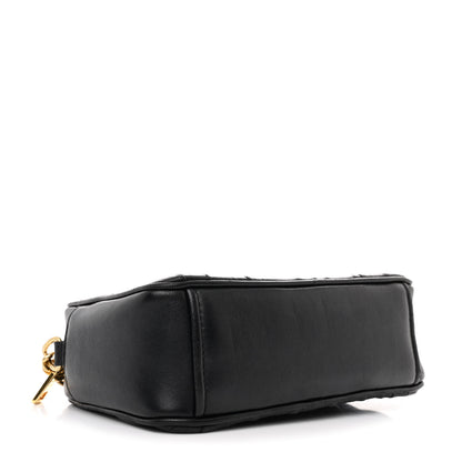 Prada Nappa Gaufre Camera Bag Black 4 of 12