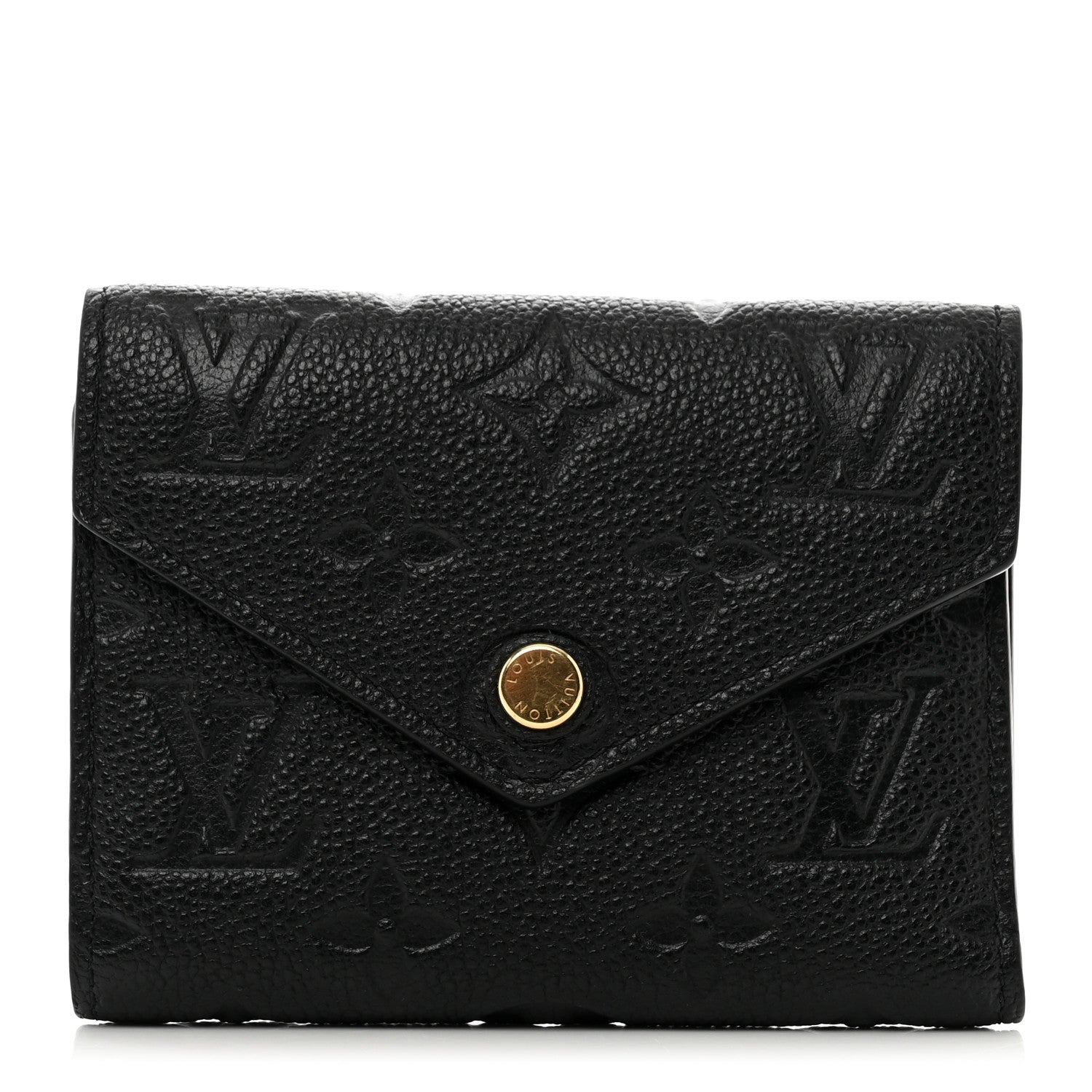 Louis Vuitton Empreinte Victorine Wallet Black 1 of 8