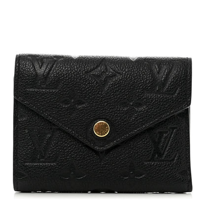 Louis Vuitton Empreinte Victorine Wallet Black 1 of 8