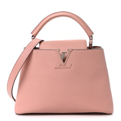 Louis Vuitton Taurillon Capucines BB Magnolia 1 of 9