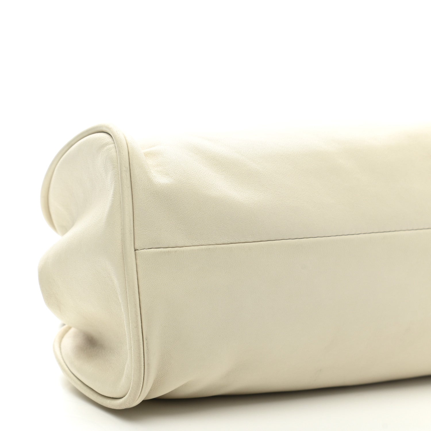 Chanel Lambskin Camellia Handbag White 10 of 11