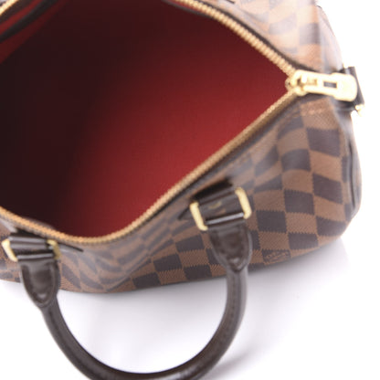Louis Vuitton Damier Ebene Speedy Bandouliere 25 4 of 10