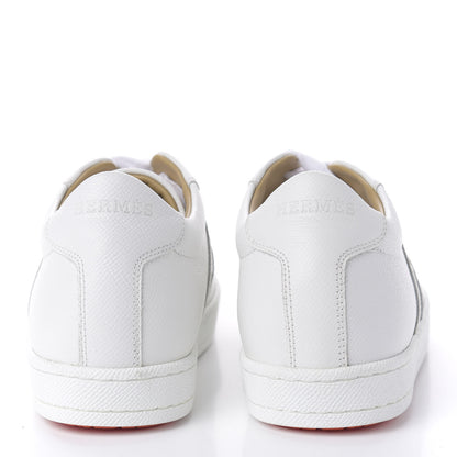 Hermes Epsom Womens Boomerang Sneakers 36 White 5 of 9