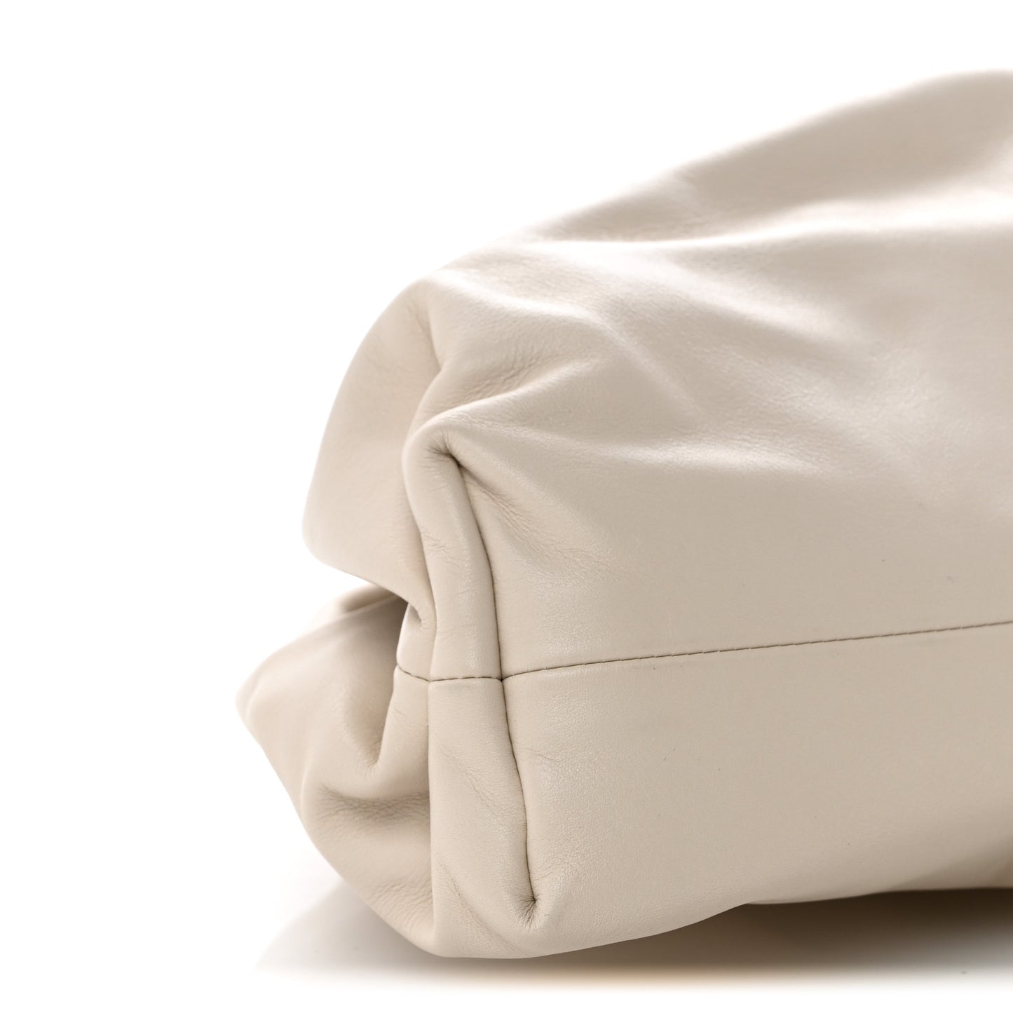 Smooth Butter Calf The Pouch Oversized Clutch Mist