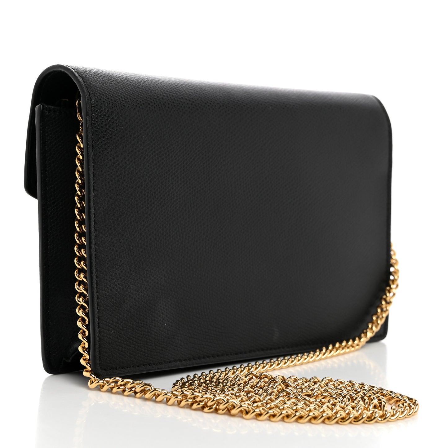 Vitello Cruise F is Fendi Medium Envelope Wallet on Chain Black