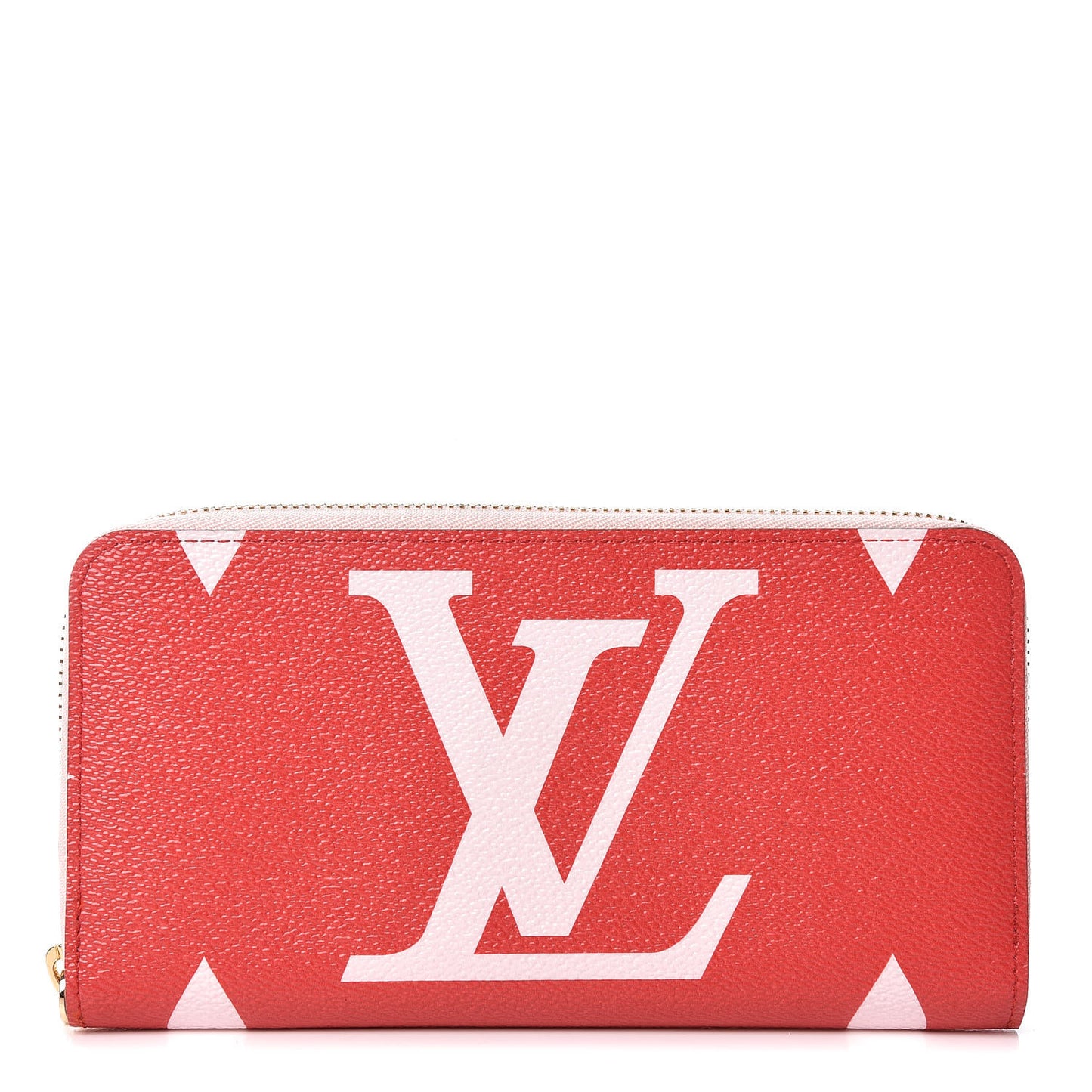 Monogram Giant Zippy Wallet Rouge Rose