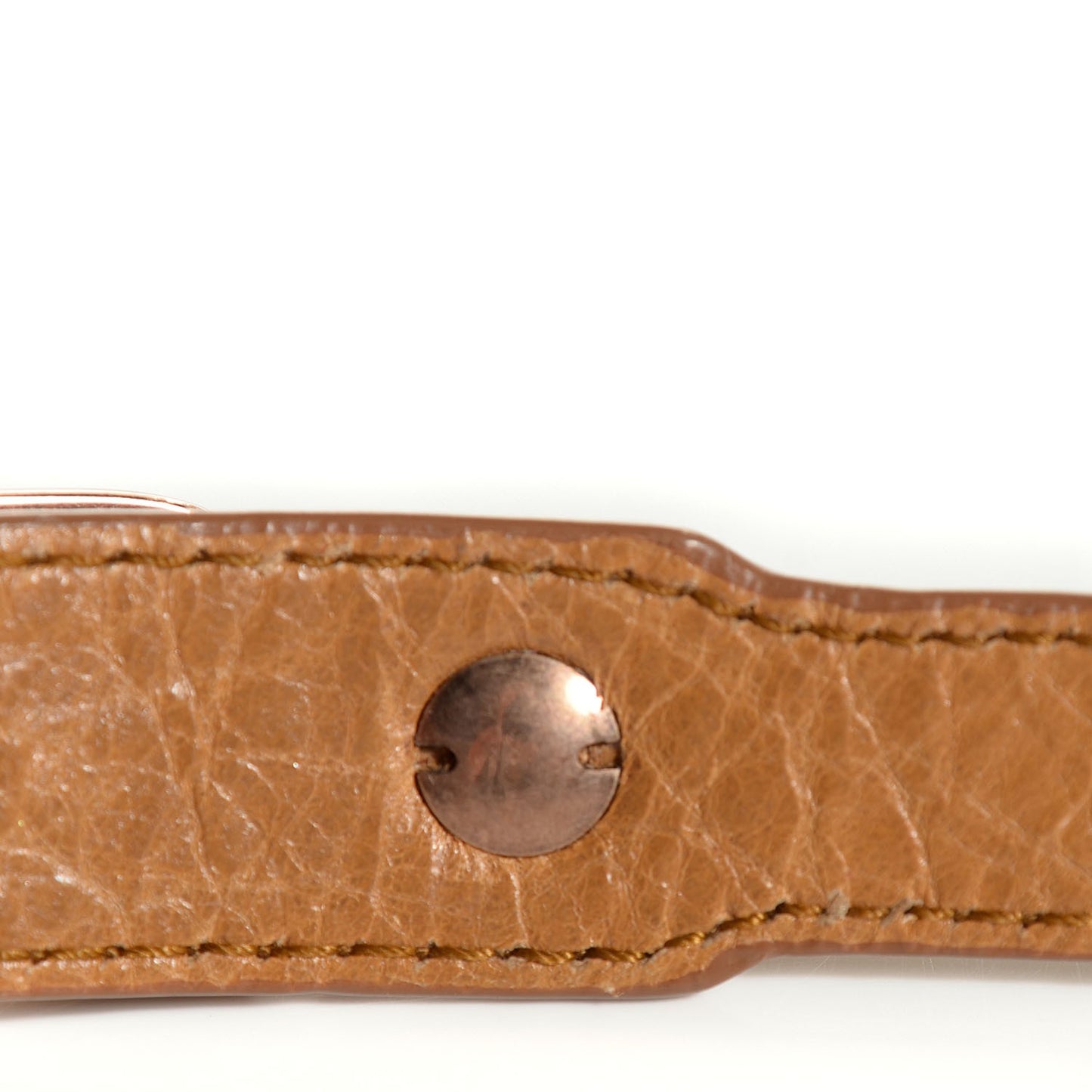 Agneau Giant Gold Triple Tour M Bracelet Cumin