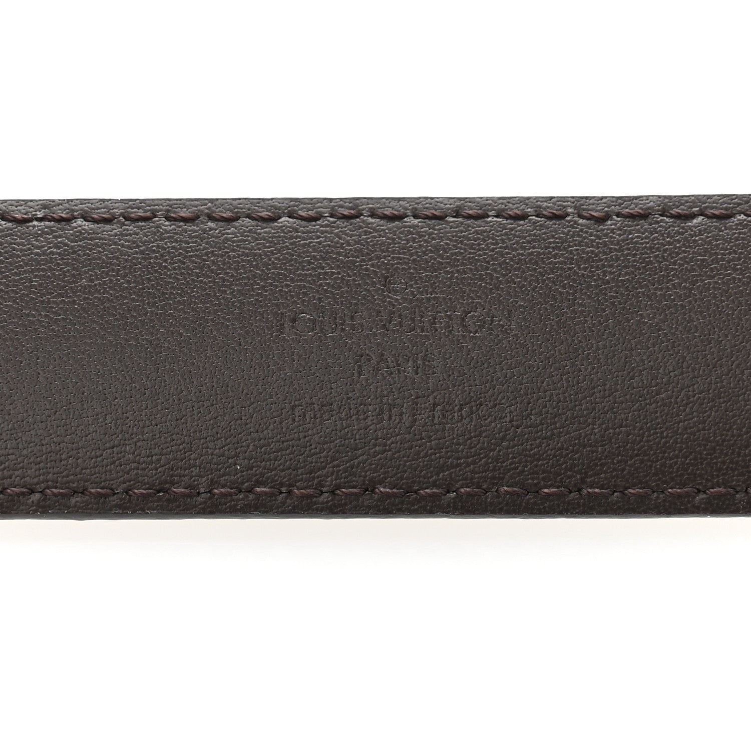 Louis Vuitton Mini Damier Ebene 25mm LV Initiales Belt 80 32 5 of 8