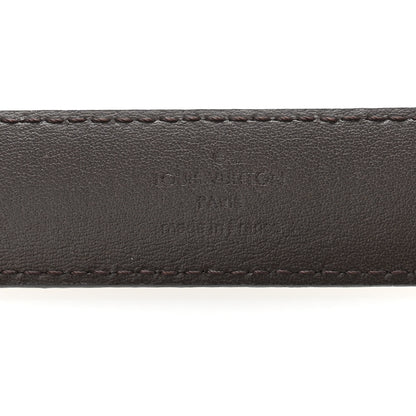 Louis Vuitton Mini Damier Ebene 25mm LV Initiales Belt 80 32 5 of 8