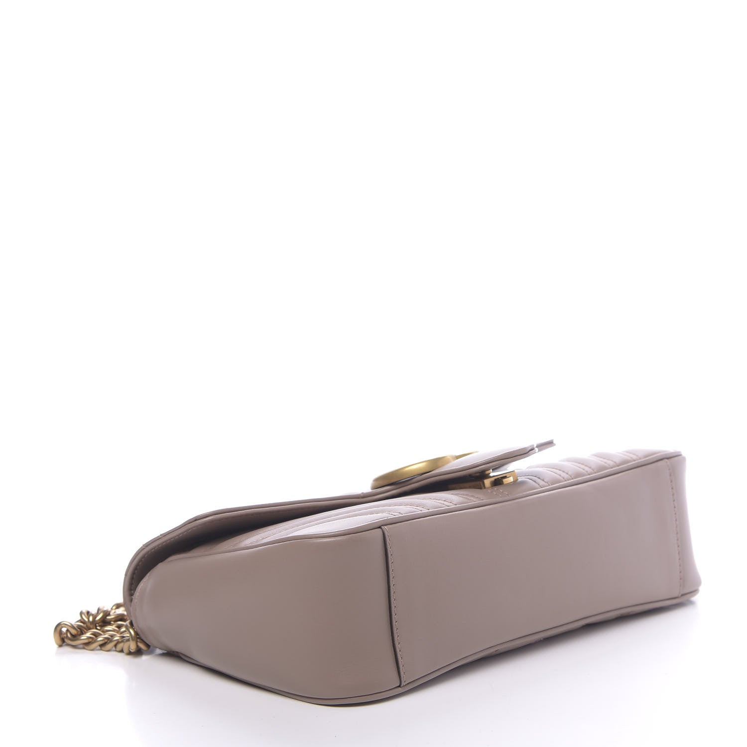 Gucci Calfskin Matelasse Small GG Marmont Shoulder Bag Porcelain Rose 4 of 10