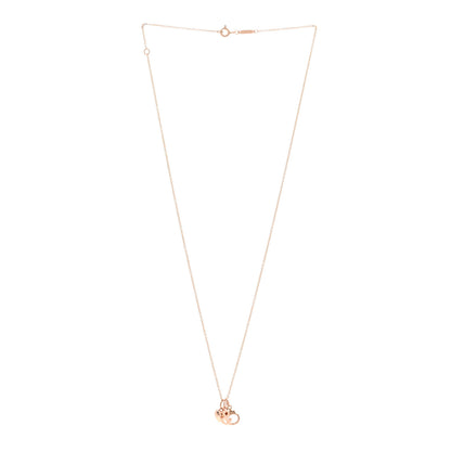 Tiffany 18K Rose Gold Naughty and Nice Pendant Necklace 3 of 4