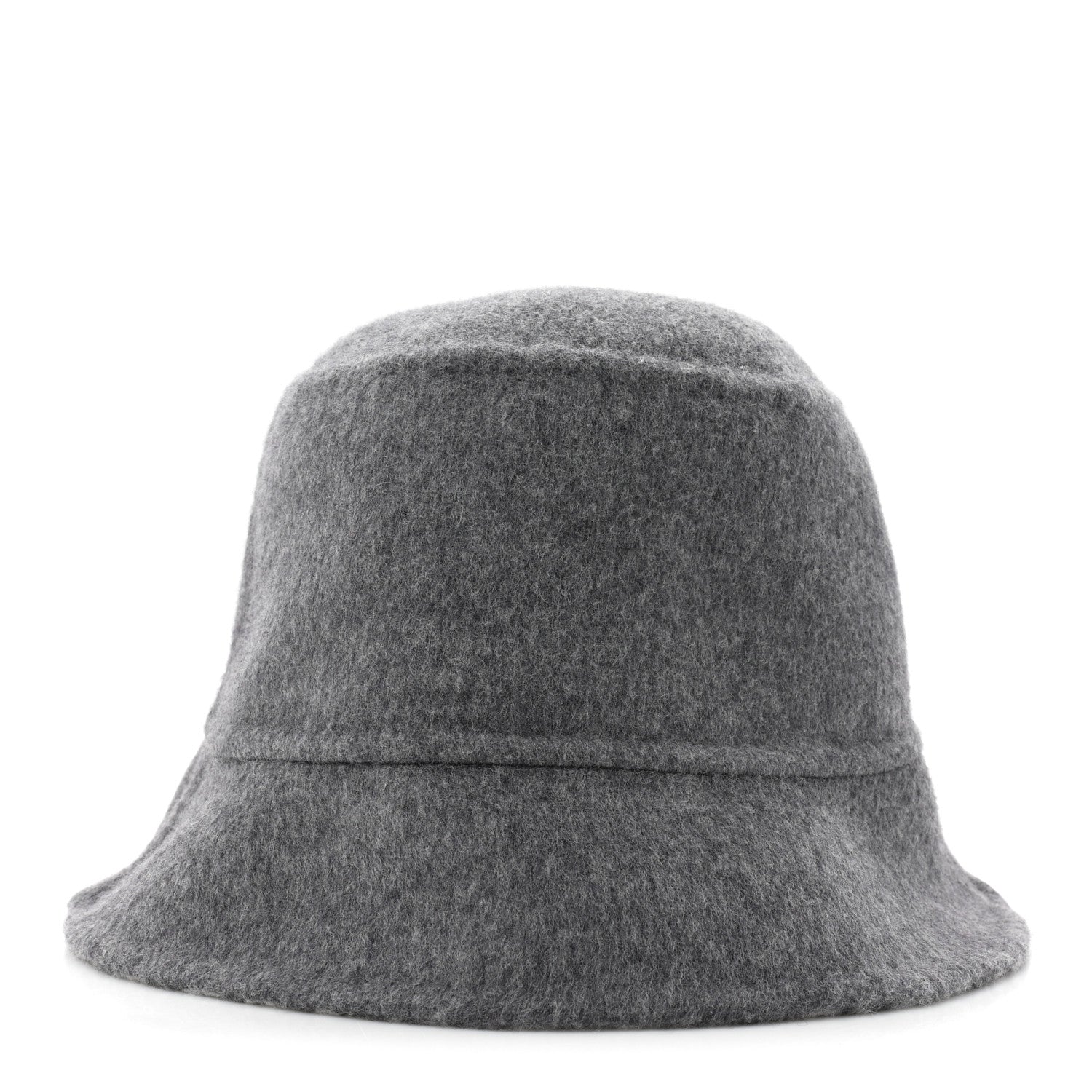 Christian Dior Wool Oblique Jacquard Bob Chic Bucket Hat 58 Grey 6 of 8