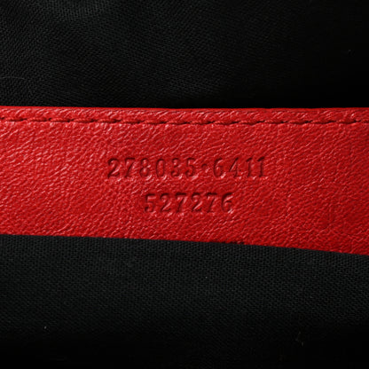 Balenciaga Agneau Classic Hardware Premier Clutch Rouge Coquelicot 11 of 14