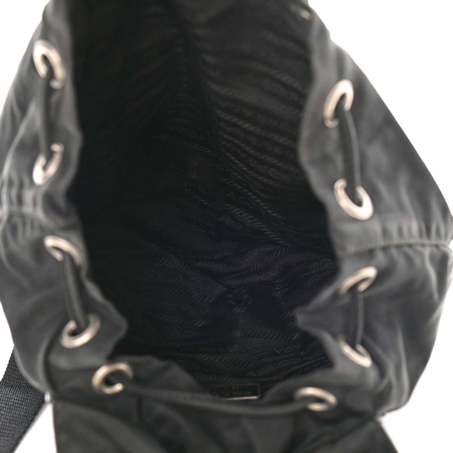 Prada Tessuto Nylon Vela Small Backpack Black 5 of 12