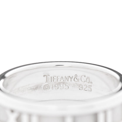 Tiffany Sterling Silver Atlas Ring 54 7 3 of 4