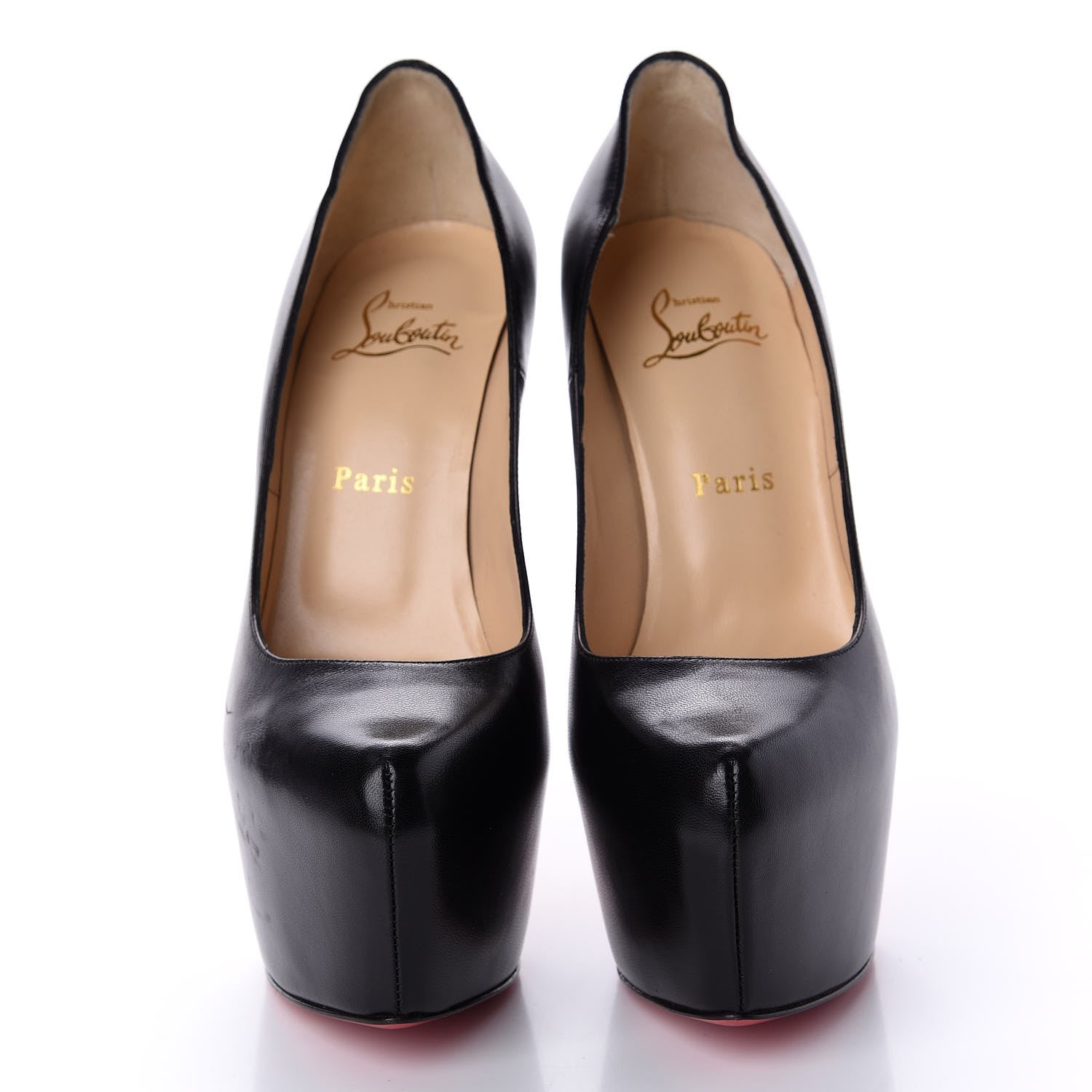 Christian Louboutin Kid Daffodile 160 Pumps 38 Black 2 of 10