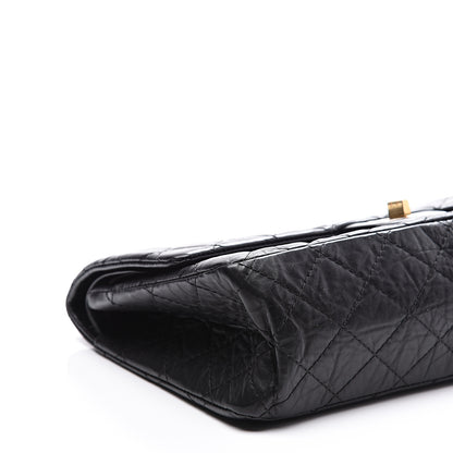 Chanel Aged Calfskin Quilted 2.55 Reissue 226 Flap Black 7 of 10