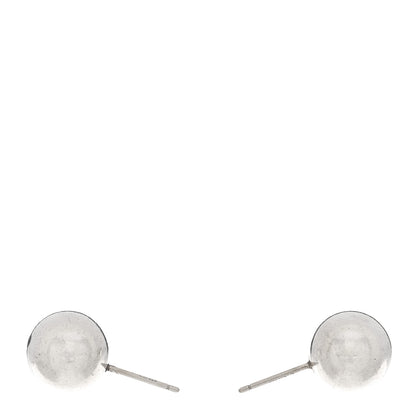 Tiffany Sterling Silver 10mm HardWear Ball Earrings 3 of 4