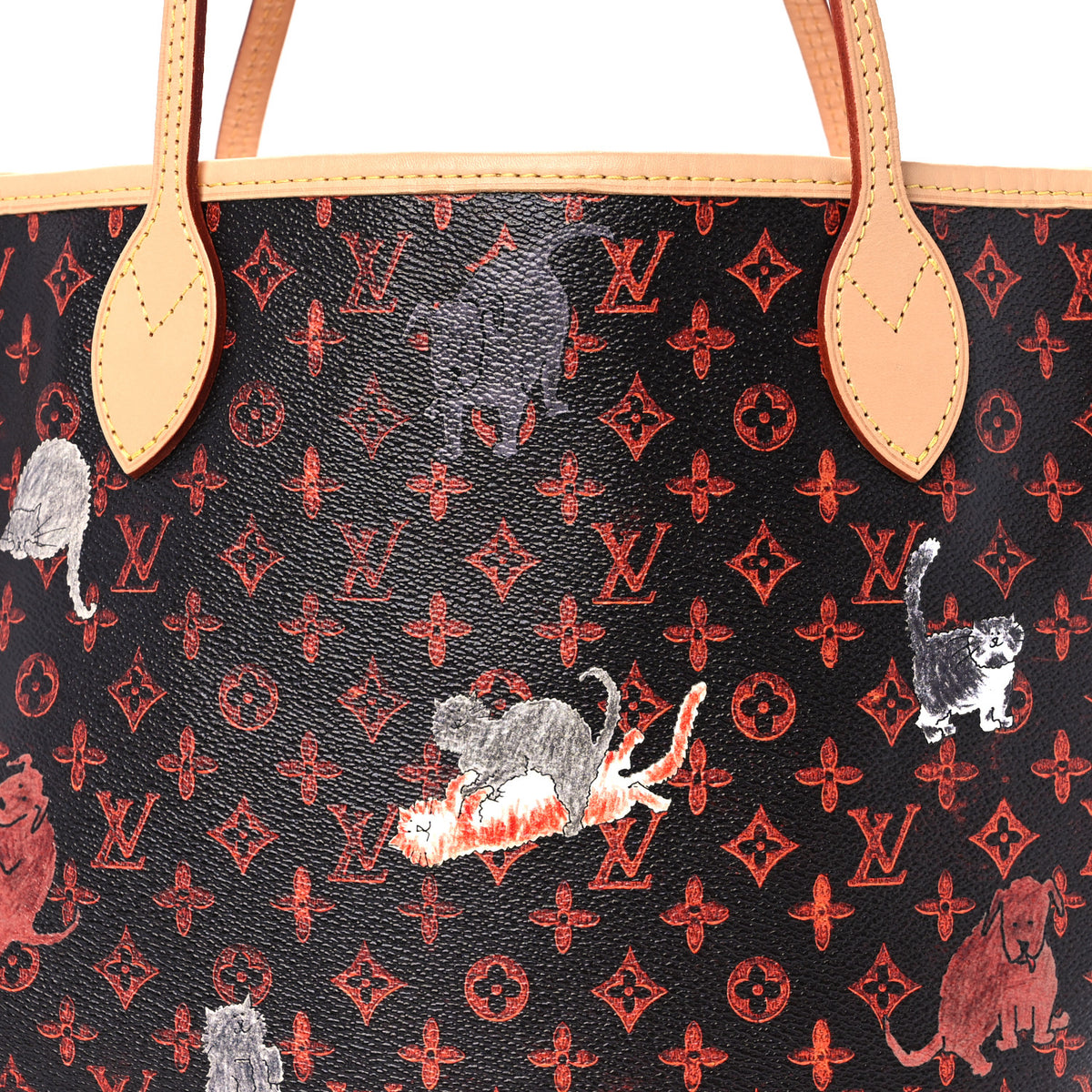 Catogram Neverfull MM Marron