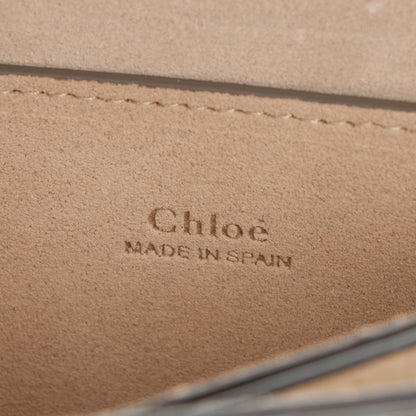 Chloe Suede Calfskin Small Faye Shoulder Bag Tobacco 6 of 8