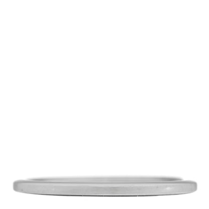 Tiffany 18K White Gold Tiffany Narrow Lock Bangle Bracelet 3 of 4