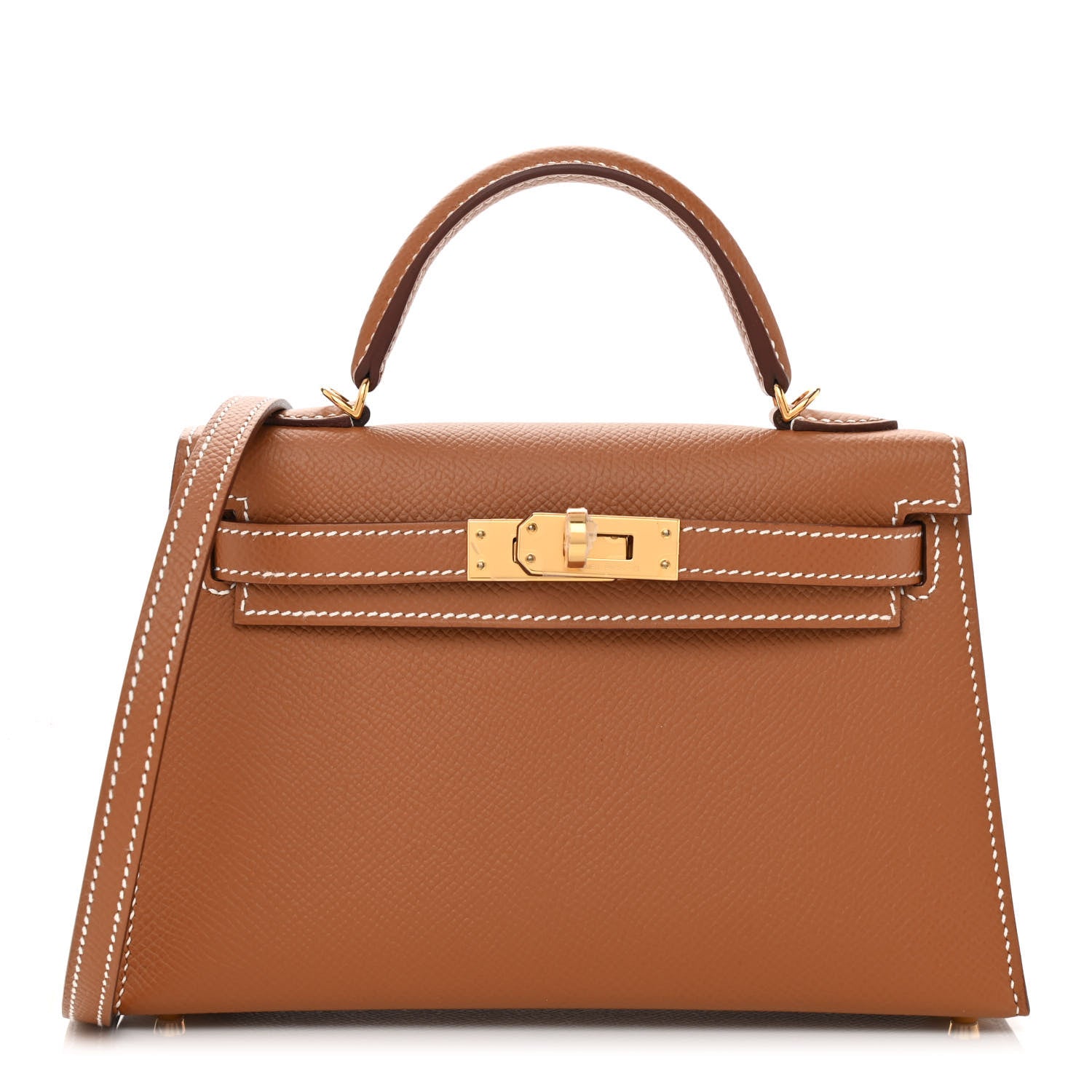Hermes Epsom Mini Kelly Sellier 20 Gold 1 of 11