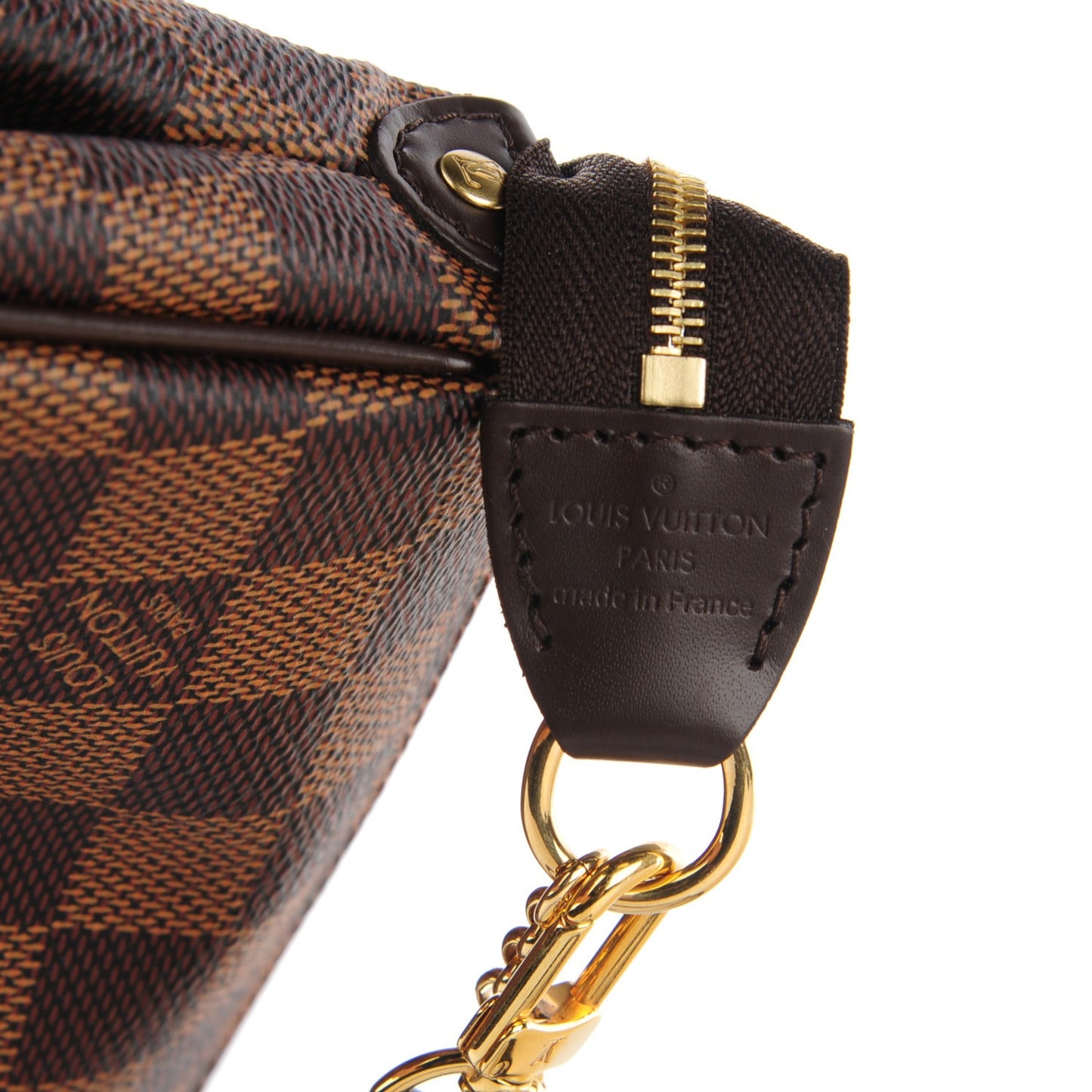 Damier Ebene Eva Clutch