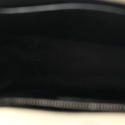 Saint Laurent Crinkled Calfskin Matelasse Monogram Medium Niki Chain Satchel Blanc Vintage 12 of 13