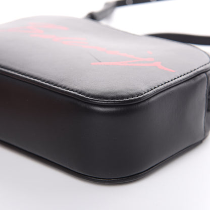 Balenciaga Supple Calfskin Signature Logo XS Everyday Camera Bag Black 8 of 11