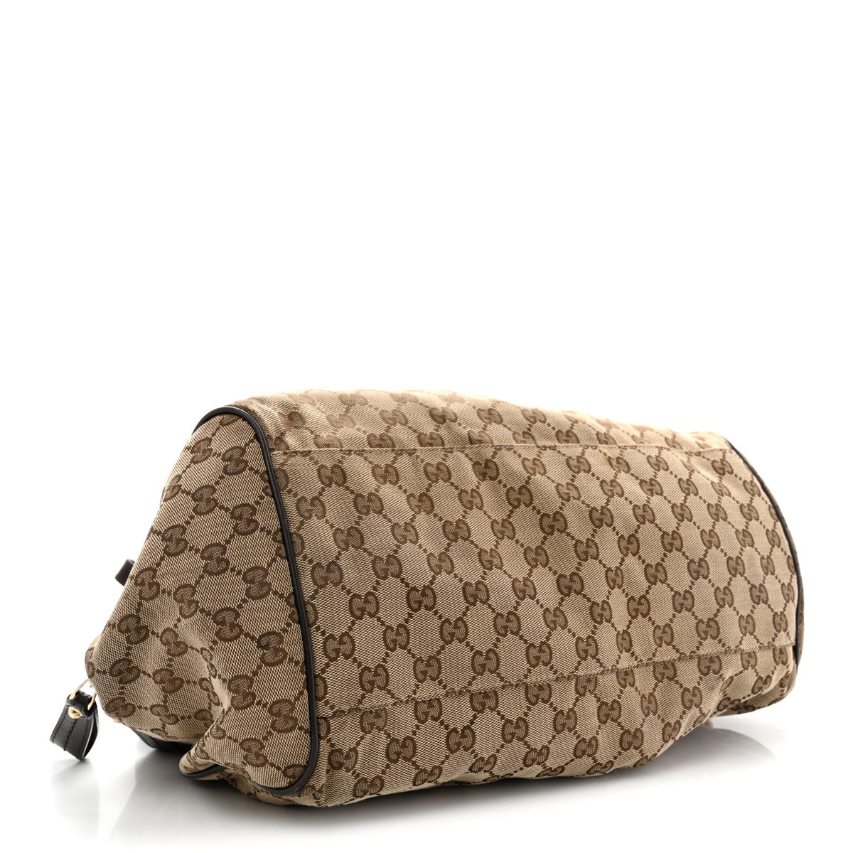 Monogram Medium Sukey Boston Bag Brown
