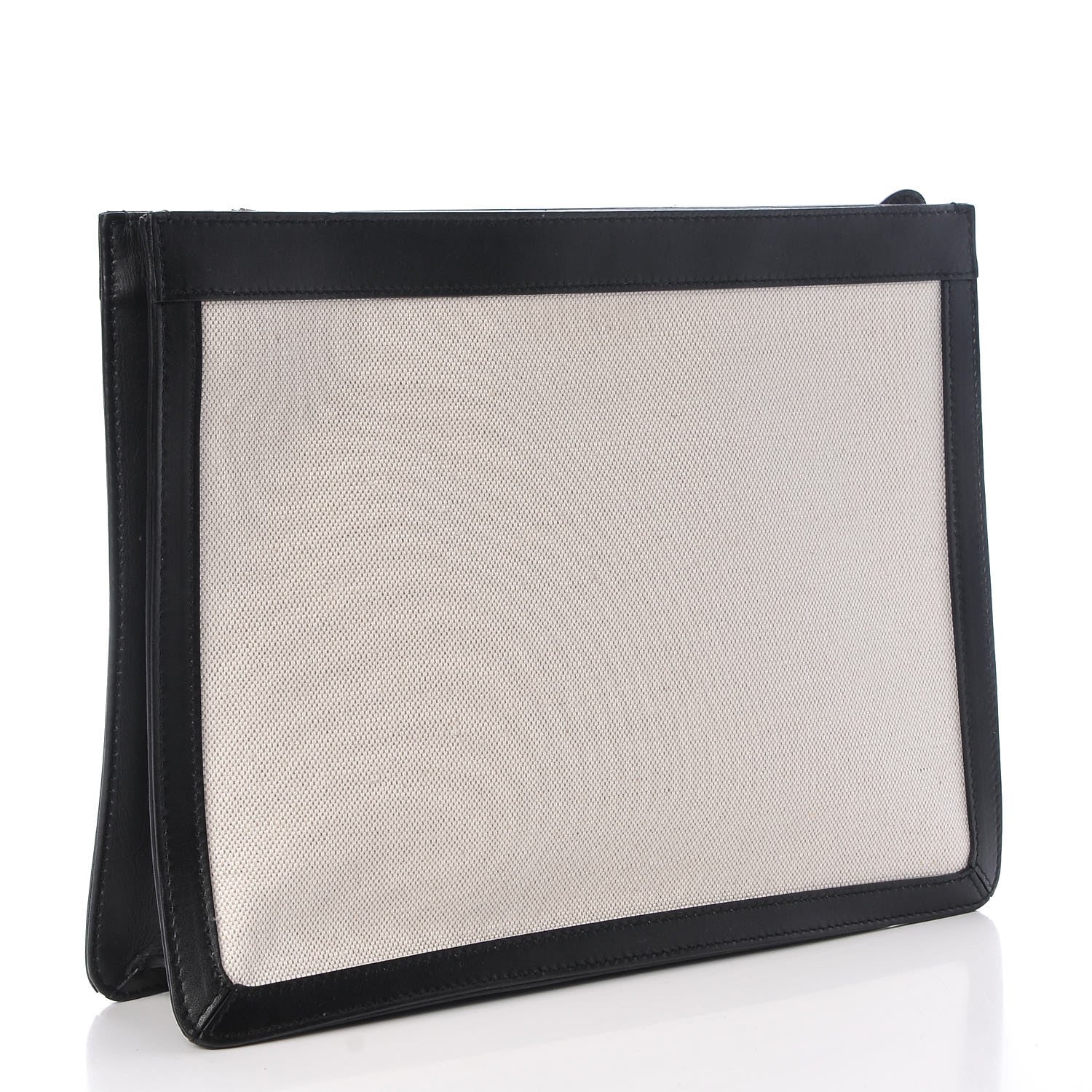 Balenciaga Cotton Canvas Ligne Pouch Black 3 of 9