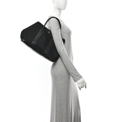 Hermes Toile Vache Country Garden Party 36 Black 2 of 10