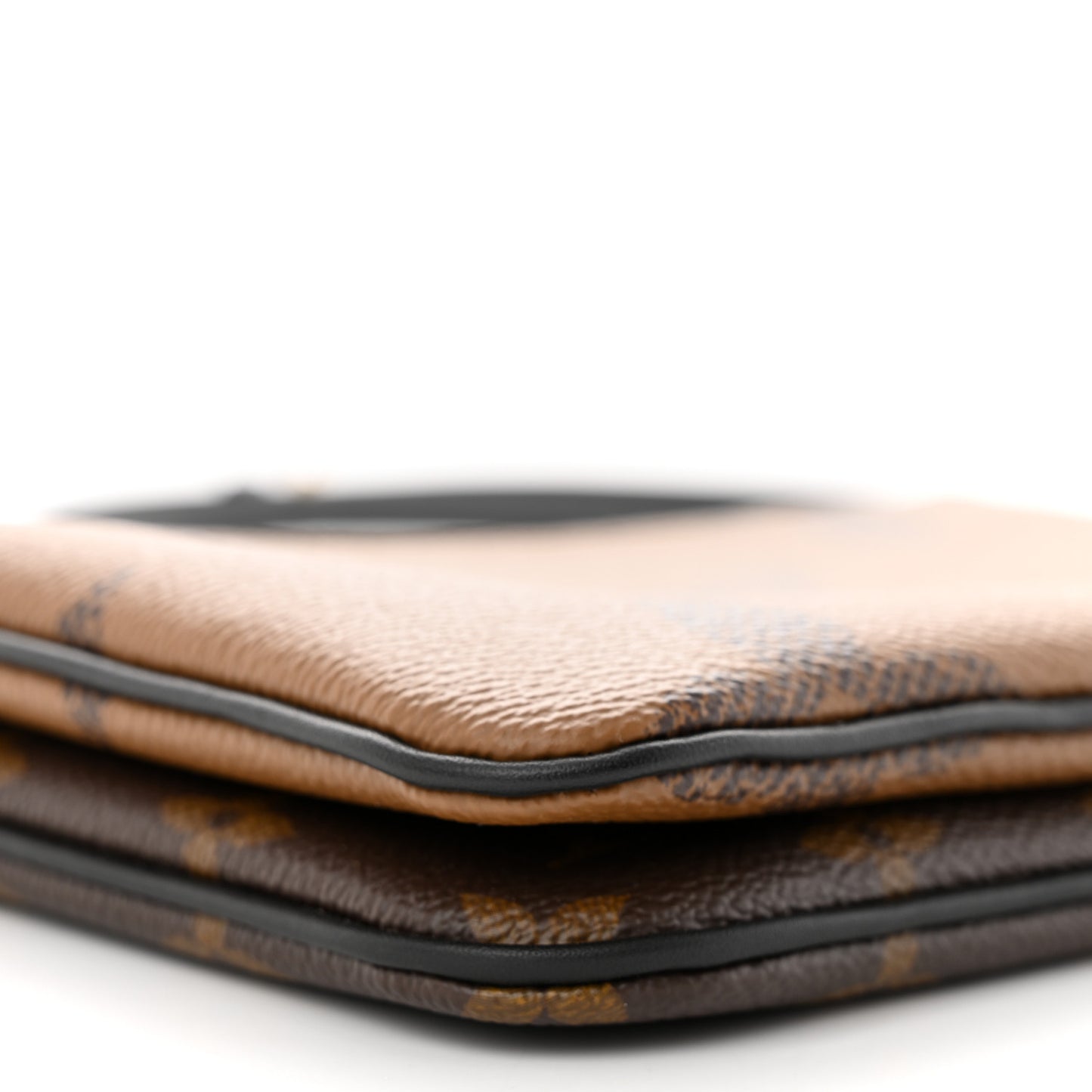 Reverse Monogram Giant Double Zip Pochette