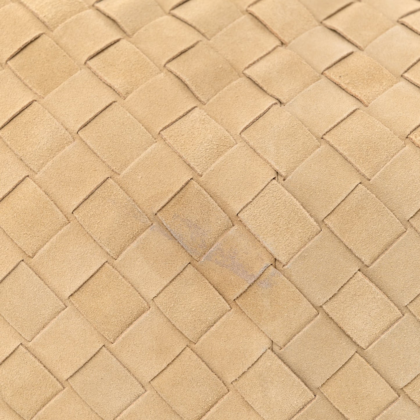 Suede Intrecciato Small Jodie Sand