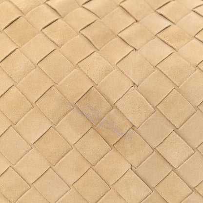 Bottega Veneta Suede Intrecciato Small Jodie Sand 12 of 12
