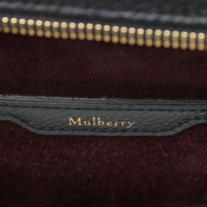Mulberry Small Classic Grain Small Zipped Bayswater Black 6 of 15