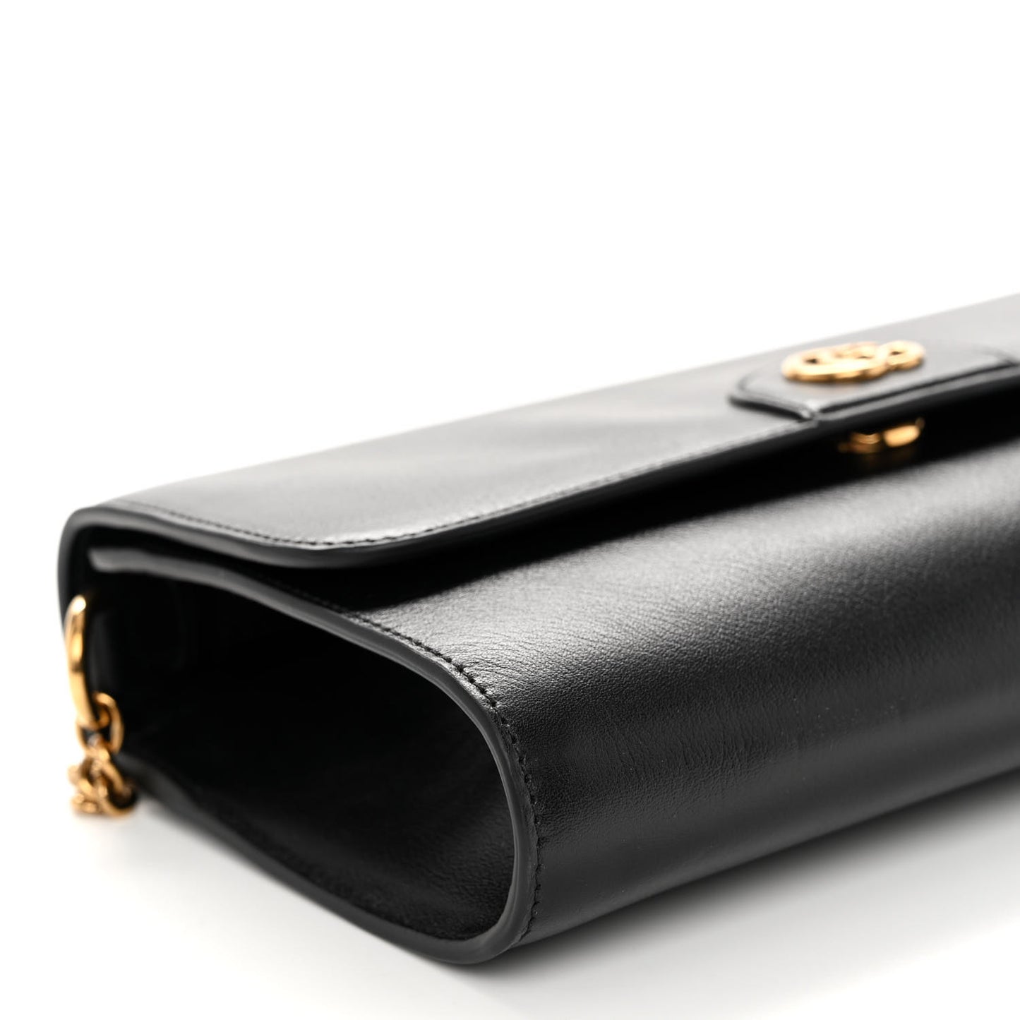 Wonka Grain Calfskin Mini Diana Bamboo Top Handle Shoulder Bag Black