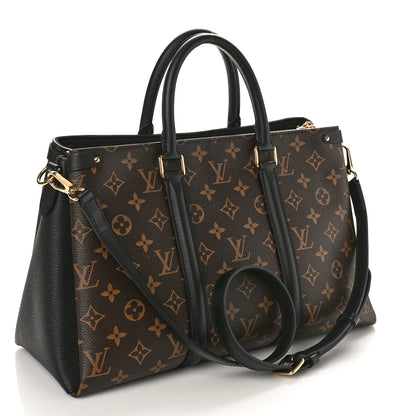 Louis Vuitton Monogram Soufflot MM Black 3 of 8