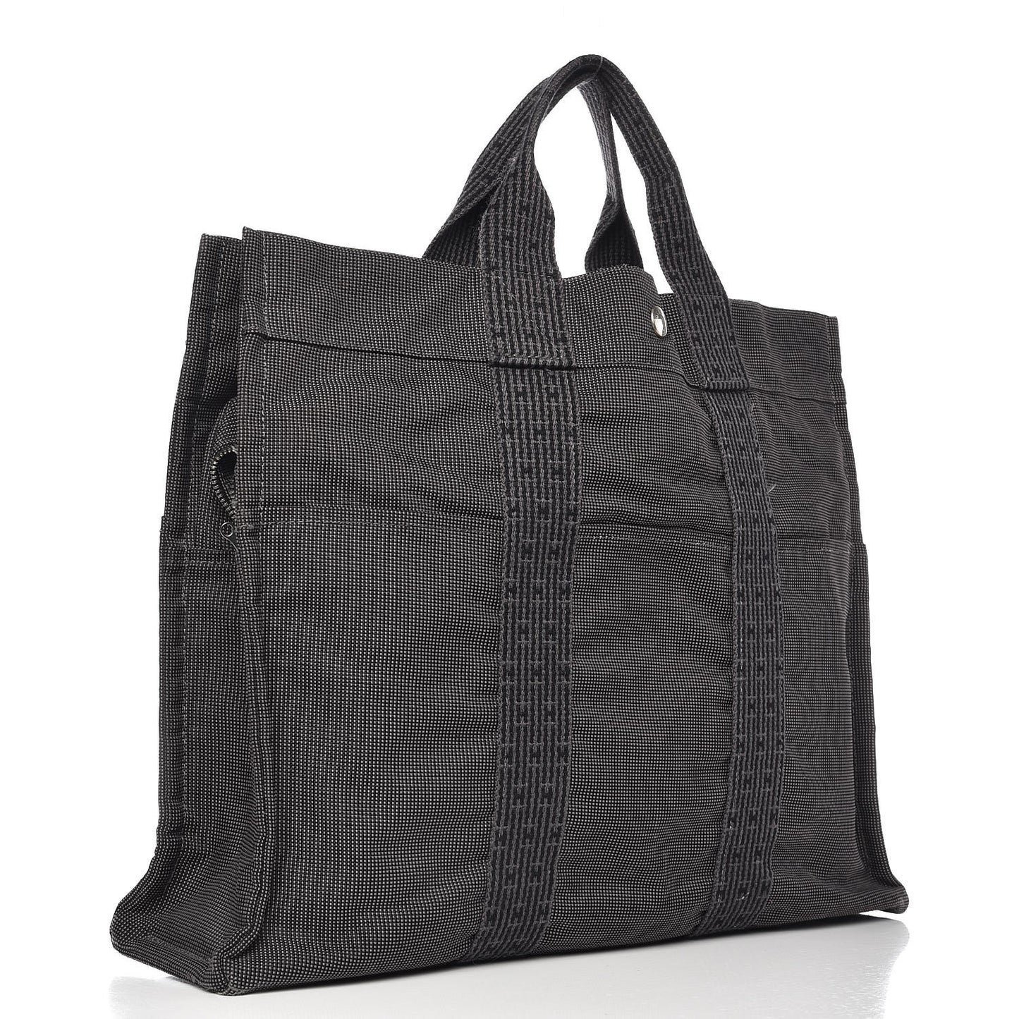 Toile Fourre Tout MM Grey Black