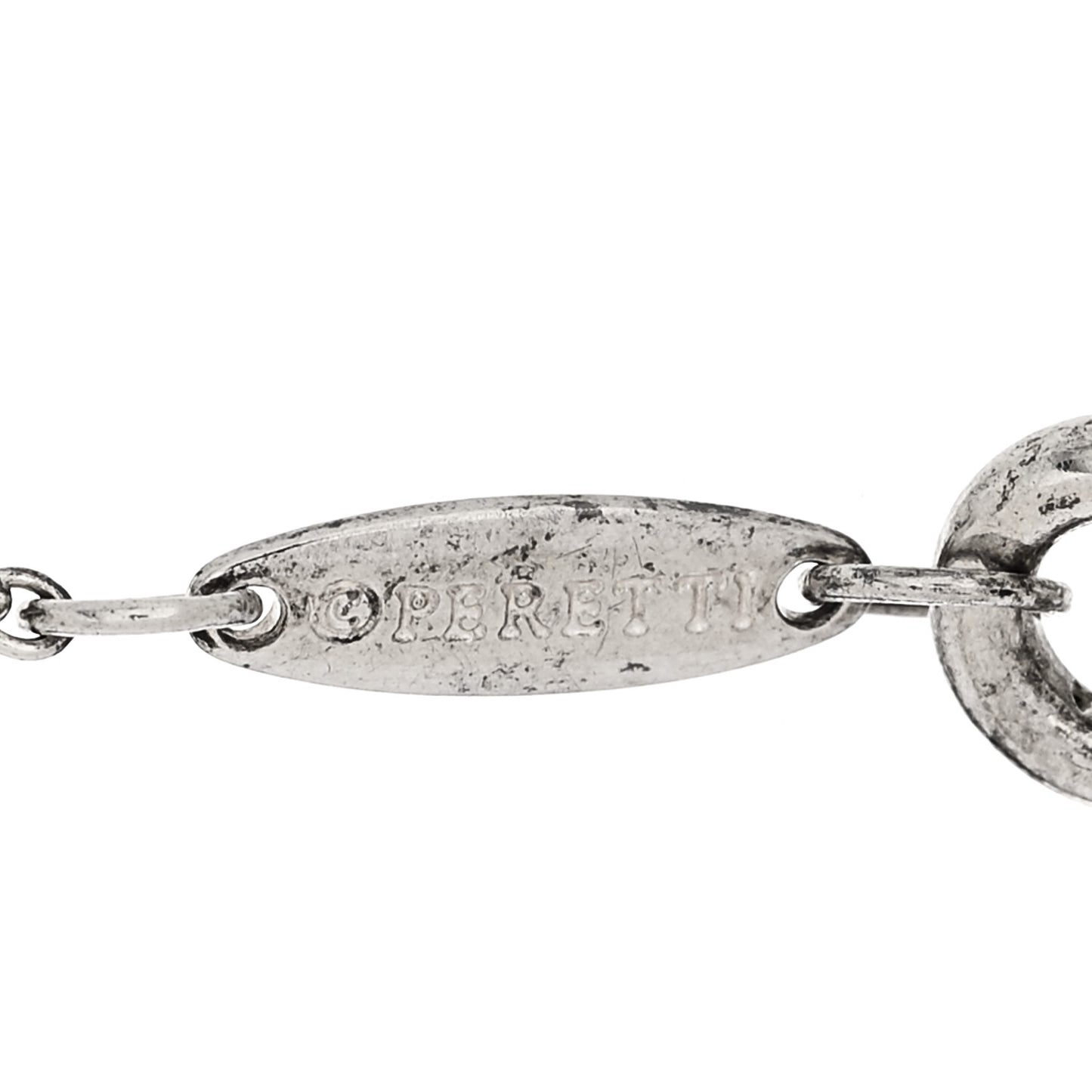 Sterling Silver Diamond .05ct Elsa Peretti Diamonds by the Yard Bracelet