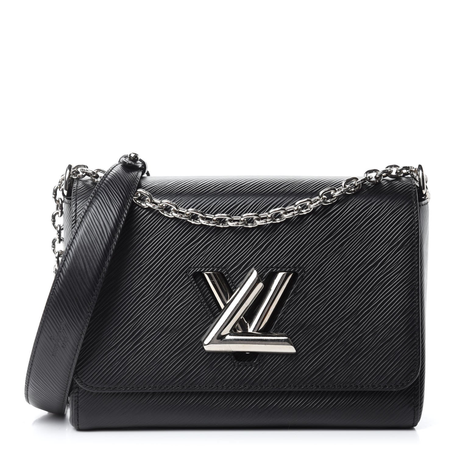 Louis Vuitton Epi Twist Shoulder Bag MM Black 1 of 11