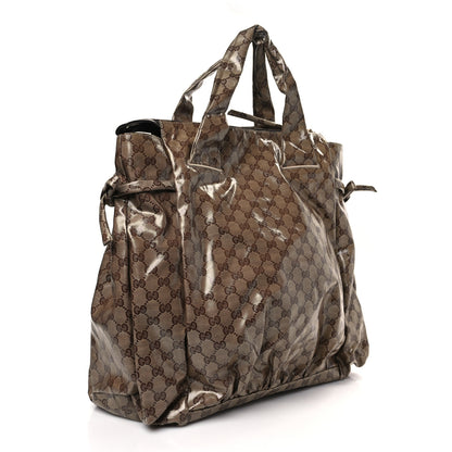Gucci Crystal Monogram Large Hysteria Tote 3 of 9