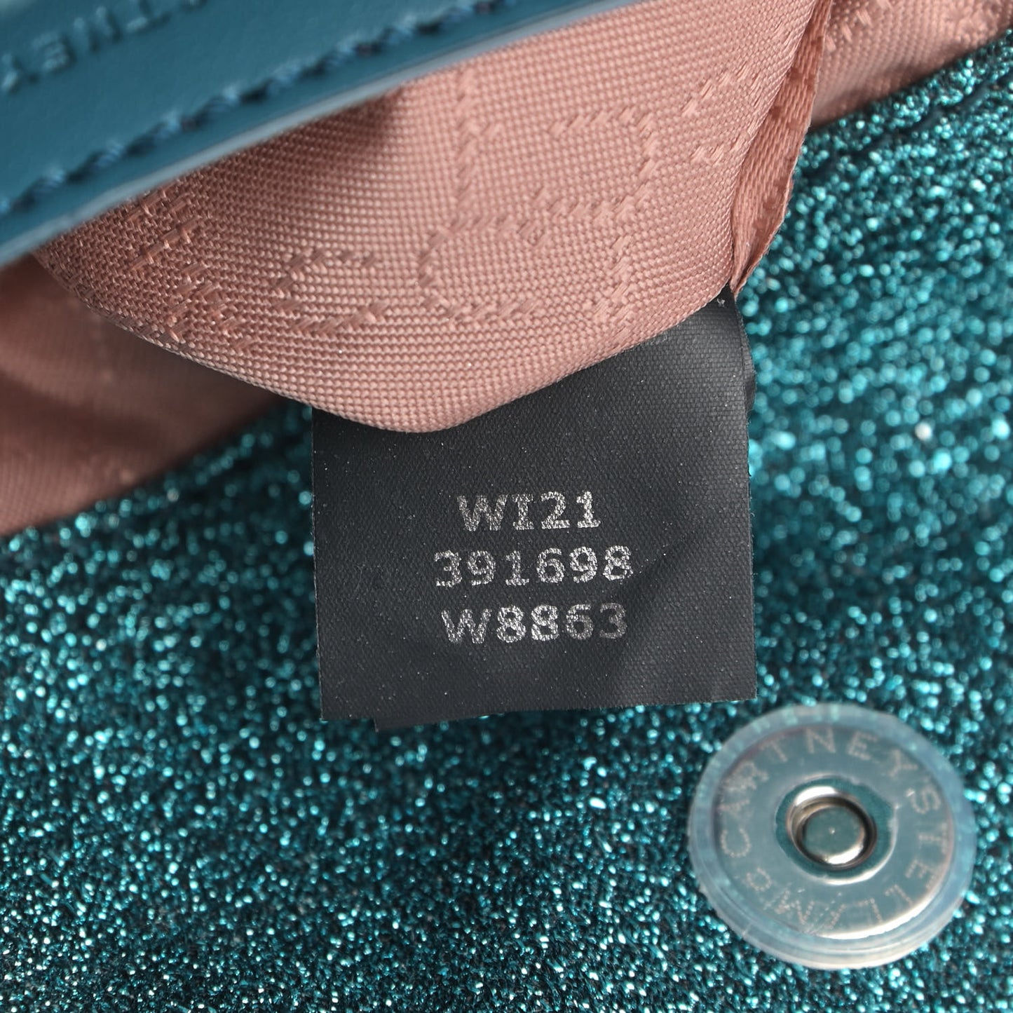 Mini Falabella Fold Over Teal