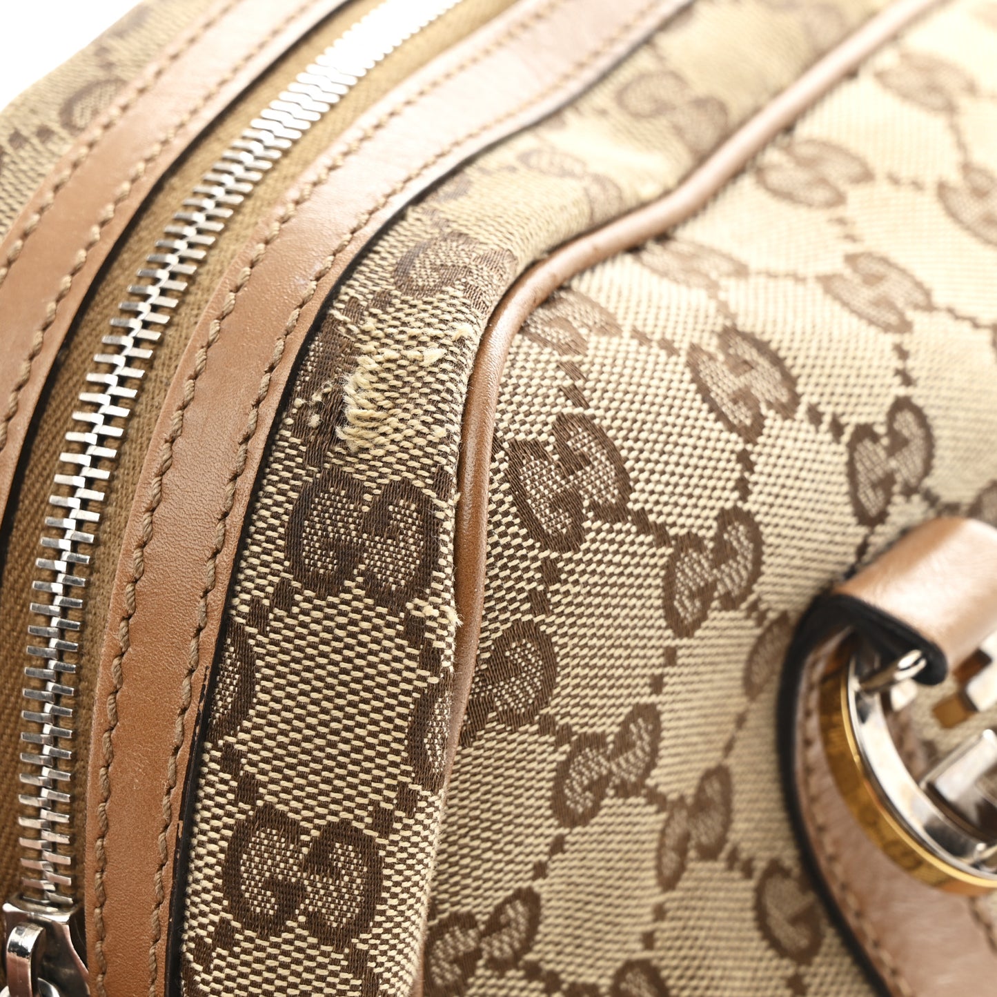 Monogram GG Twins Boston Brown