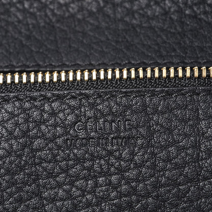 Celine Crisped Calfskin Small Tie Knot Tote Black 6 of 8