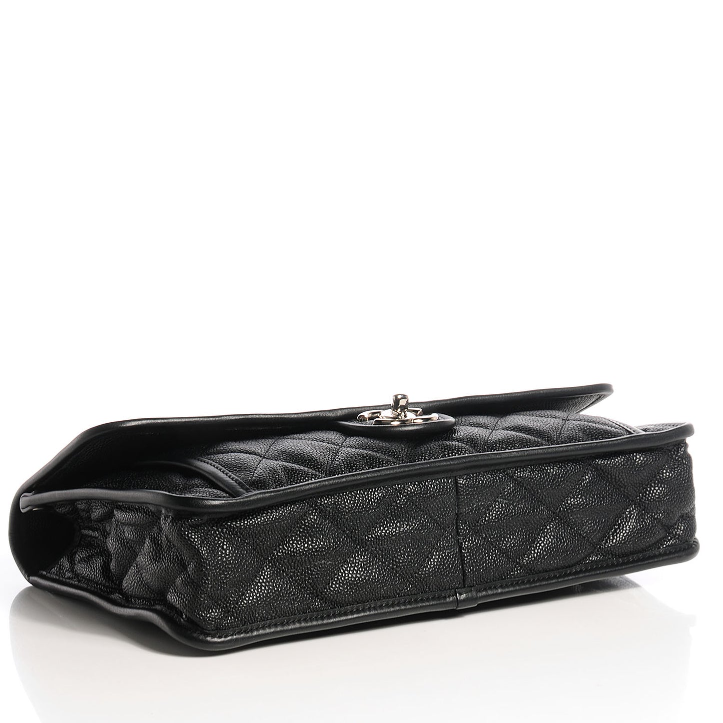 Caviar French Riviera Jumbo Flap Black