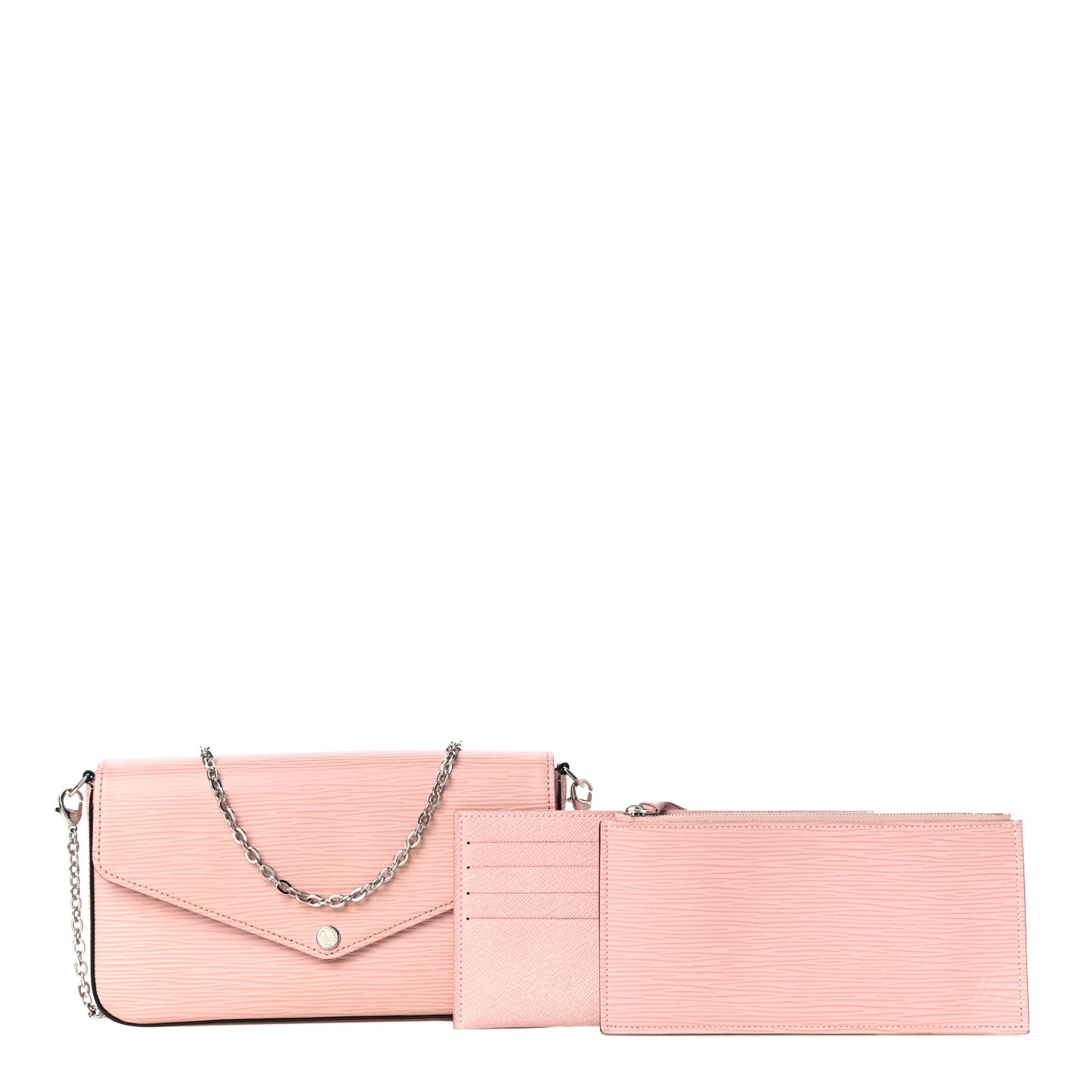 Epi Pochette Felicie Rose Ballerine
