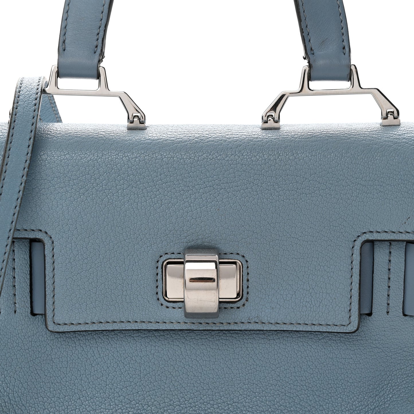 Goatskin Madras Top Handle Bag Astrale